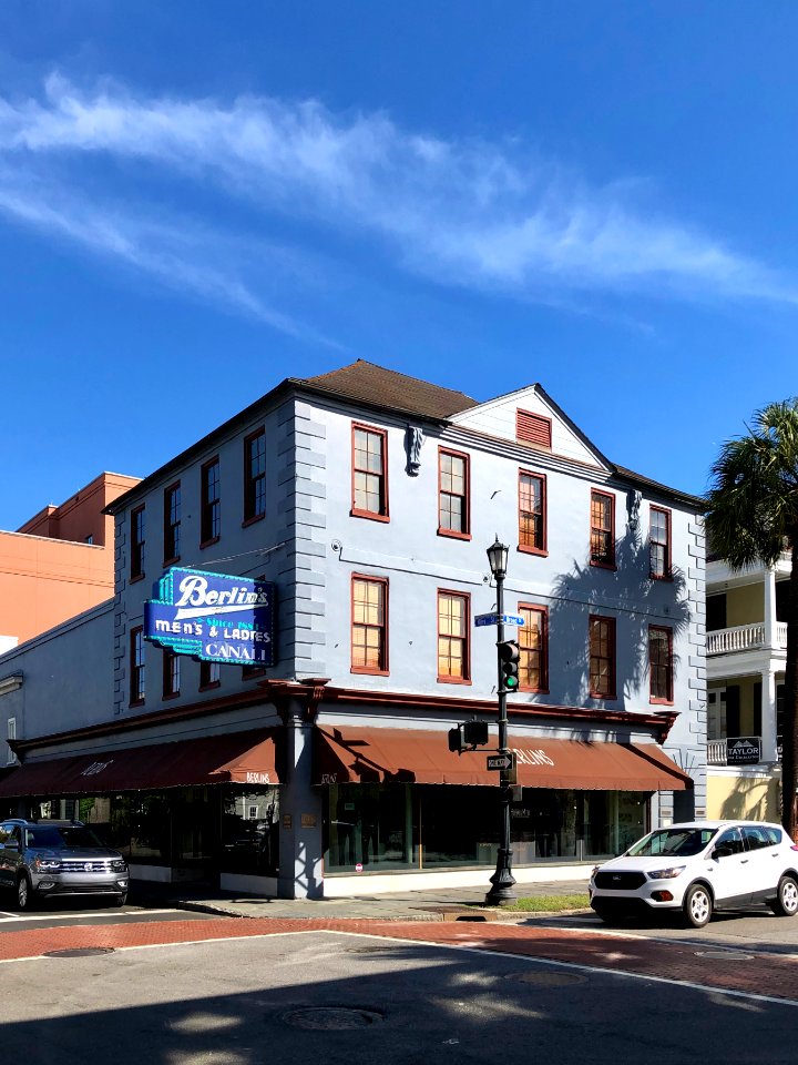 Berlin’s Store Building, French Quarter, Charleston, SC 