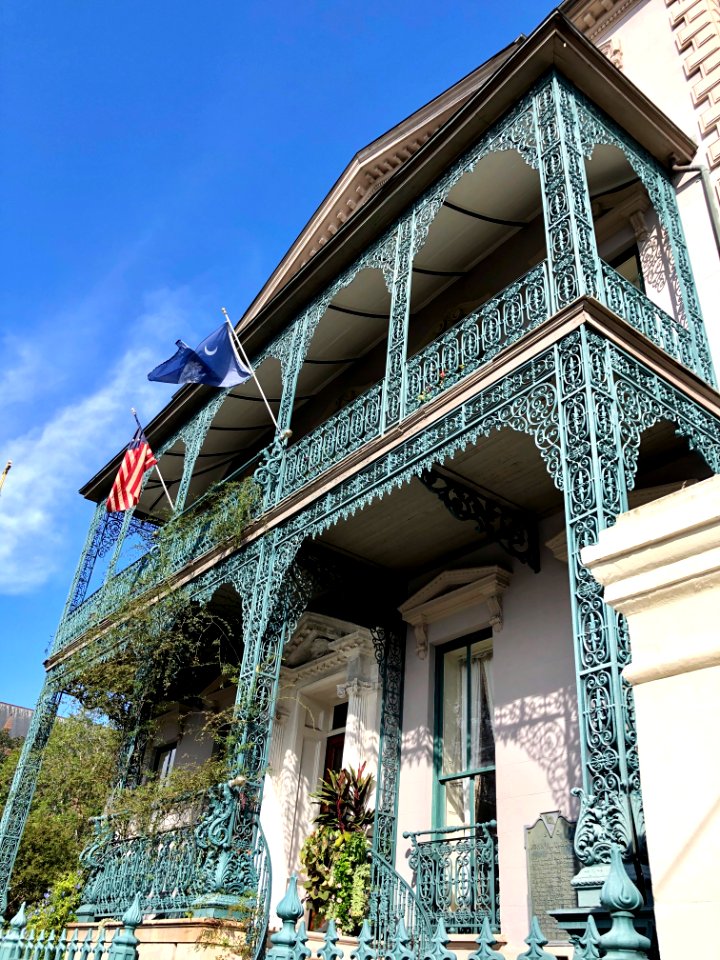 Iron Porch, Governor John Rutledge House, Broad Street, Fr… 