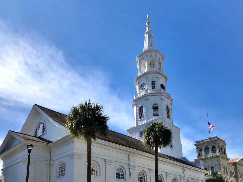 St. Michael's Episcopal Church, French Quarter, Charleston… 