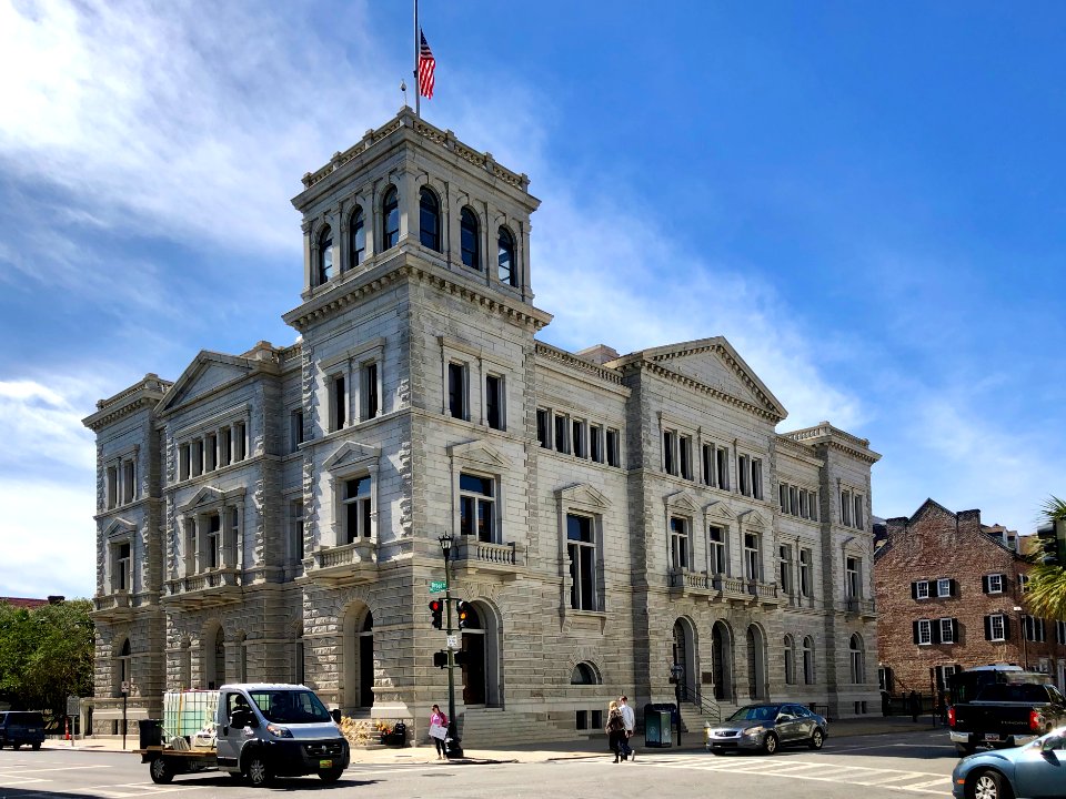 US Post Office and Courthouse, French Quarter, Charleston,… 