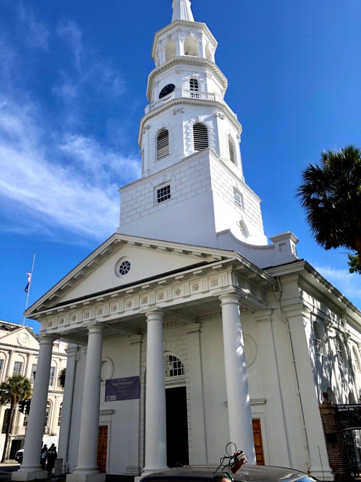 St. Michael's Episcopal Church, French Quarter, Charleston… 