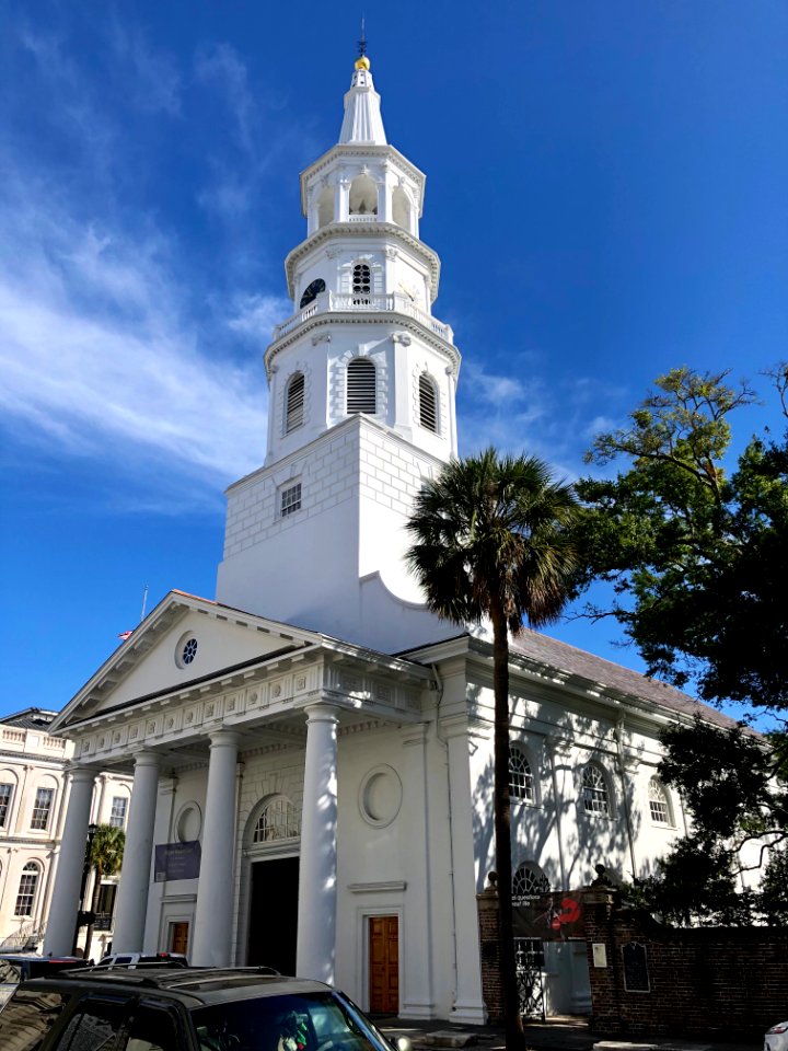 St. Michael's Episcopal Church, French Quarter, Charleston… 