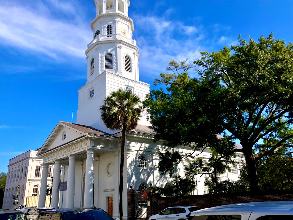 St. Michael's Episcopal Church, French Quarter, Charleston… 