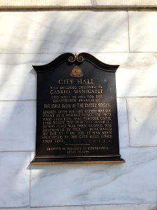 Historical Marker, Charleston City Hall, French Quarter, C… 