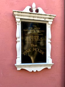Historical Marker, The Pink House, French Quarter, Charles… 
