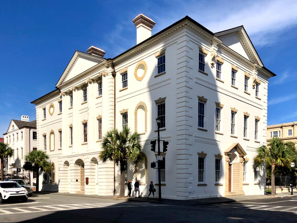 Charleston County Court House, French Quarter, Charleston,… 