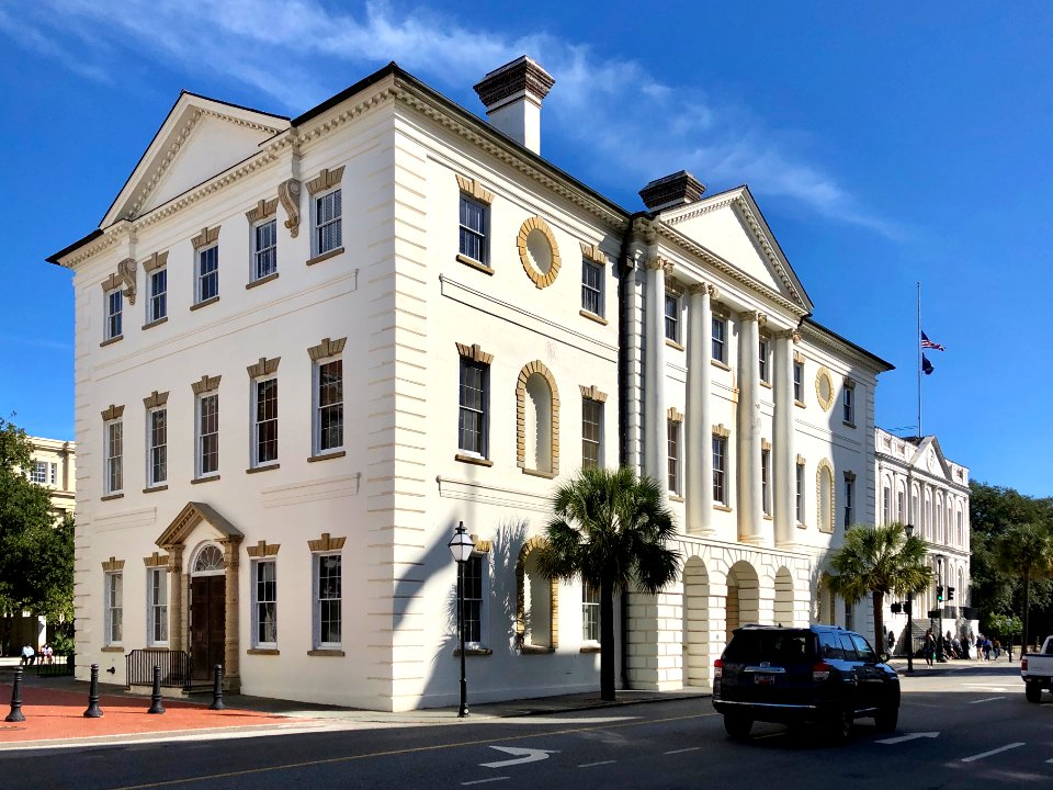 Charleston County Court House, French Quarter, Charleston,… 