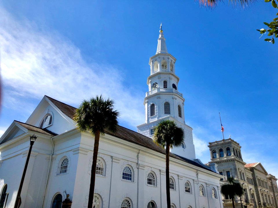 St. Michael's Episcopal Church, French Quarter, Charleston… 