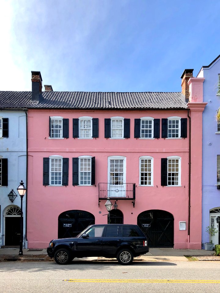 Rainbow Row, South of Broad, Charleston, SC 