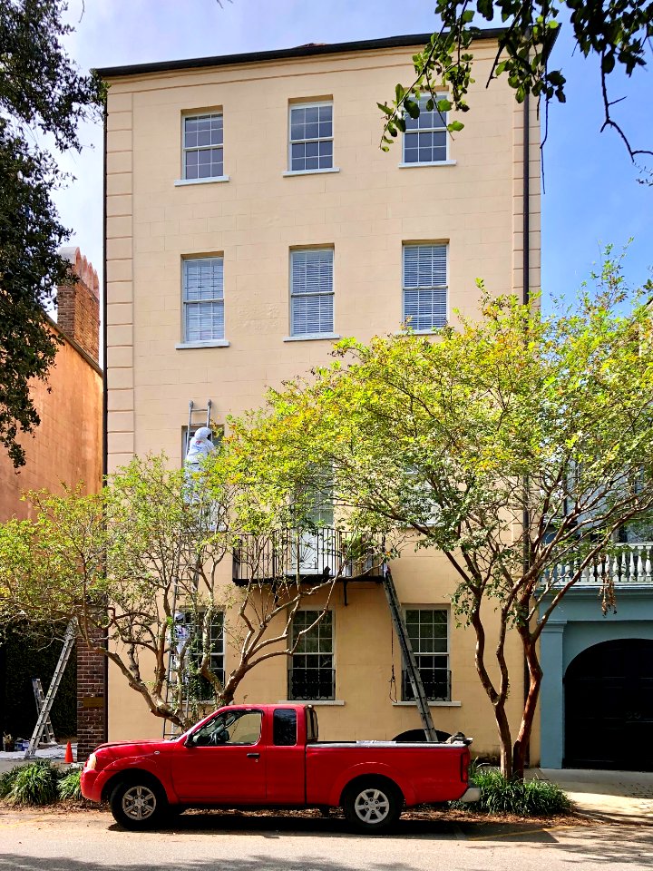 Rainbow Row, South of Broad, Charleston, SC 