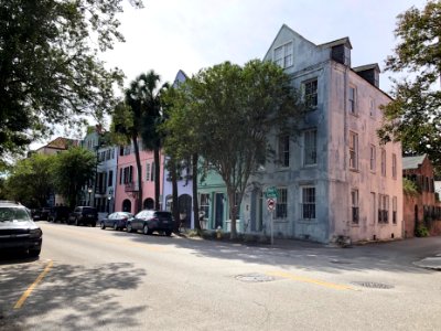Rainbow Row, South of Broad, Charleston, SC 