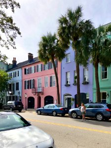 Rainbow Row, South of Broad, Charleston, SC 