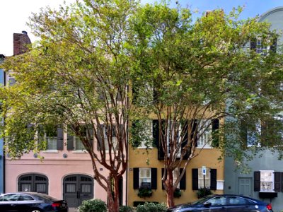 Rainbow Row, South of Broad, Charleston, SC 
