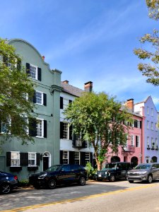 Rainbow Row, South of Broad, Charleston, SC 