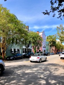 Rainbow Row, South of Broad, Charleston, SC 