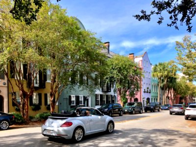 Rainbow Row, South of Broad, Charleston, SC 