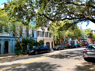 Rainbow Row, South of Broad, Charleston, SC 
