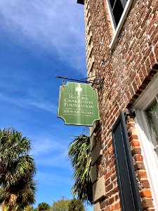 Historic Charleston Foundation Sign, Captain James Missroo… 