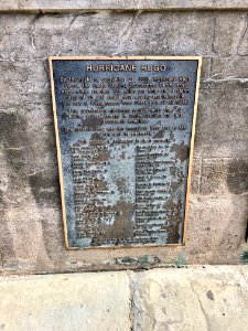 Hurricane Hugo Historical Marker, The Battery, South of Br… 