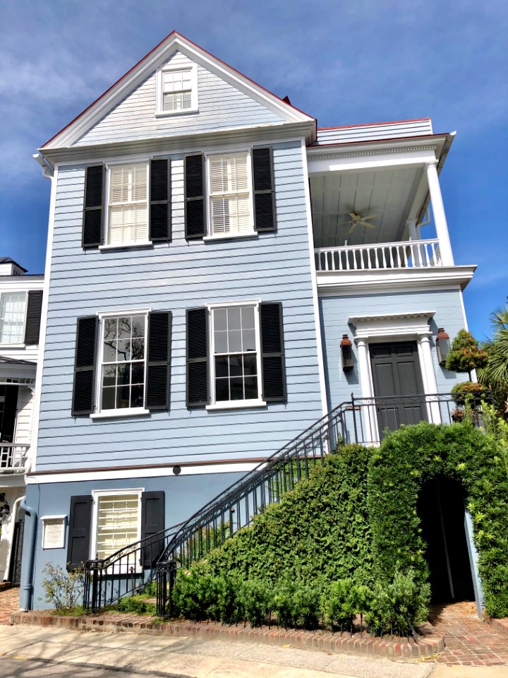 Francis Saltus House, Water Street, South of Broad, Charle… 