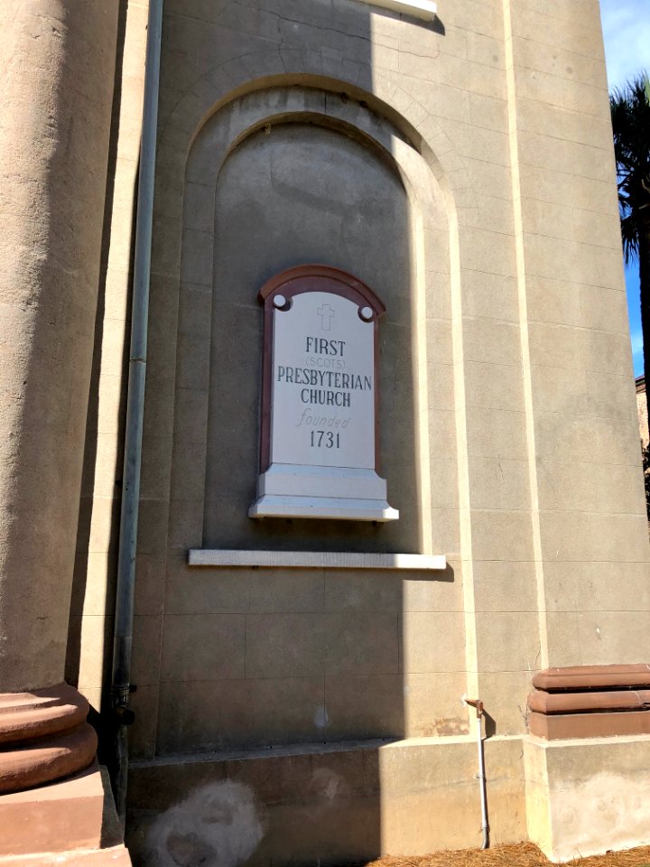 First Scots Presbyterian Church, Meeting Street, South of … 