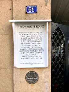 Historical Marker, Jacob Motte House, South of Broad, Char… 