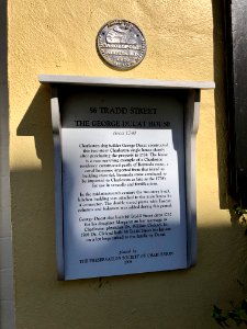 Historical Marker, George Ducat House, South of Broad, Cha… 