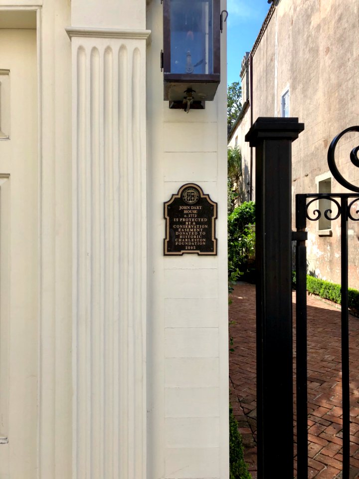 Historical Marker, John Dart House, South of Broad, Charle… 