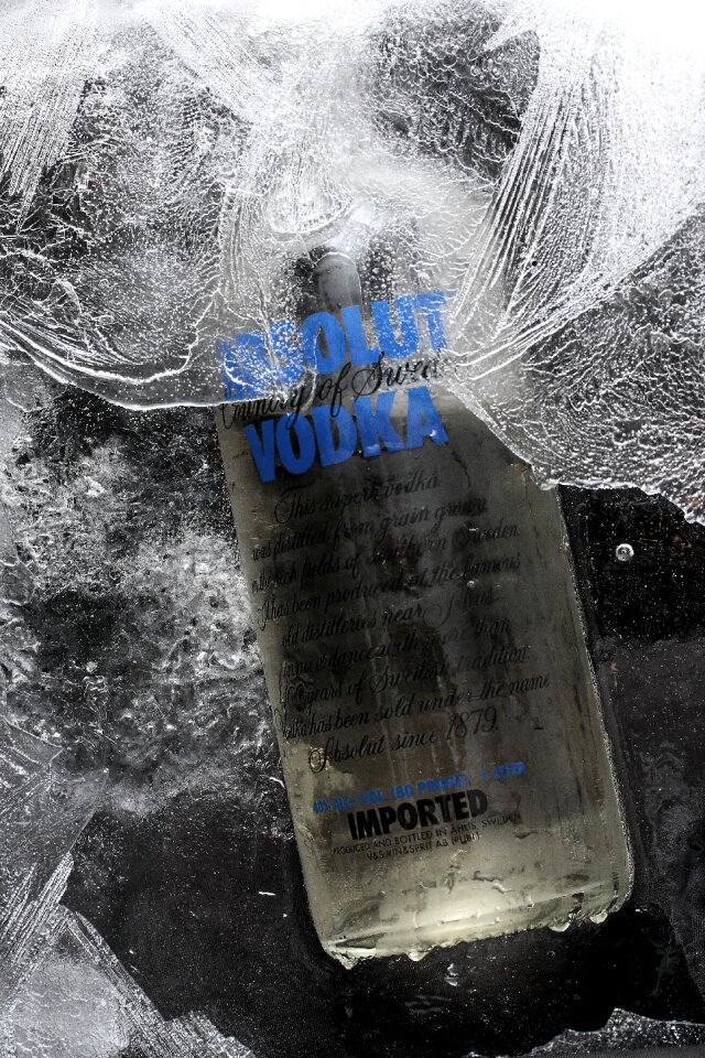 Frozen cold wet
