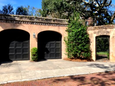 Garage and Garden Wall, Louis Gourd House, South of Broad,… 