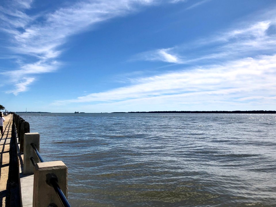 Charleston Harbor from The Battery, South of Broad, Charle… 
