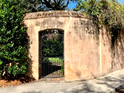 Garden Gate, Louis Gourd House, South of Broad, Charleston… 