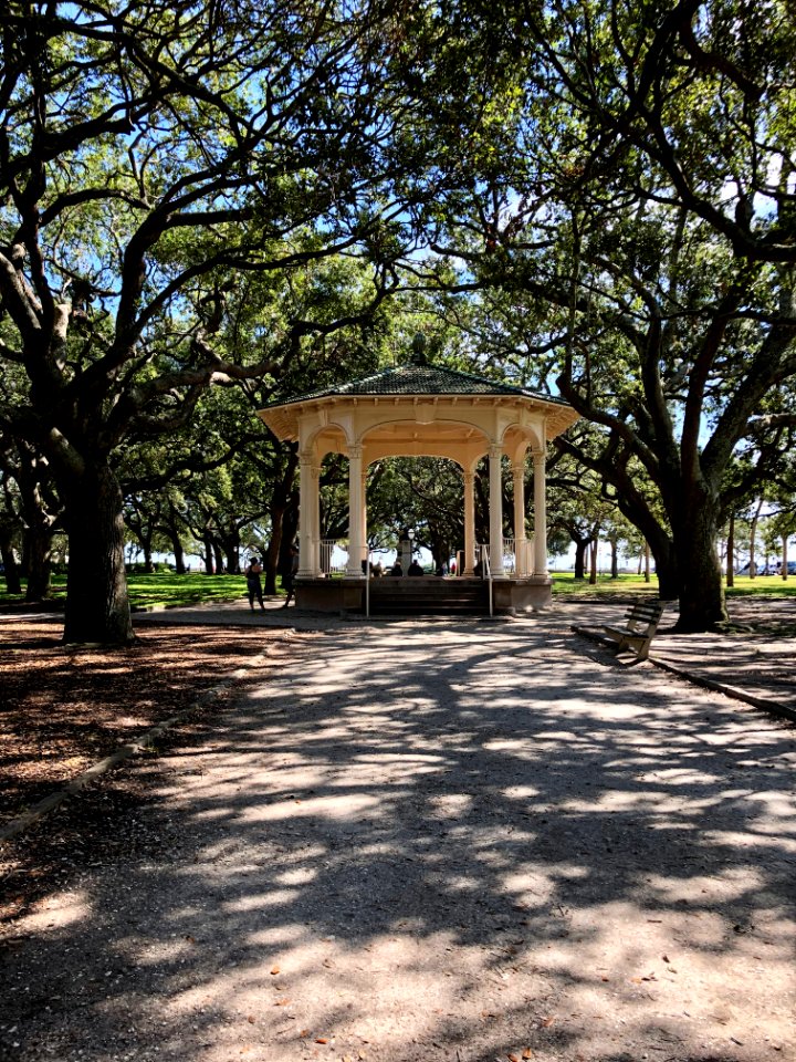 Gazebo, White Point Garden, South of Broad, Charleston, SC… 