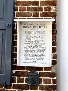 Thomas Bee House, South of Broad, Charleston, SC 