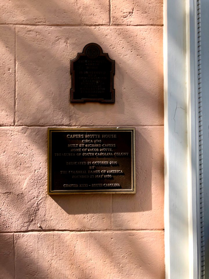 Capers-Motte House, South of Broad, Charleston, SC 