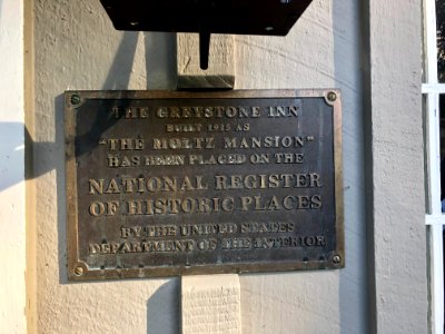 Historical Marker, The Greystone Inn, Lake Toxaway, NC 