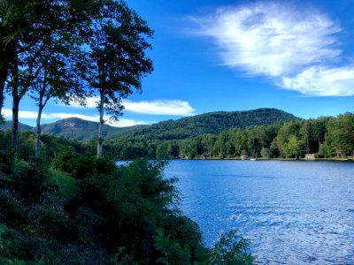 Lake Toxaway from The Greystone Inn, Lake Toxaway, NC 