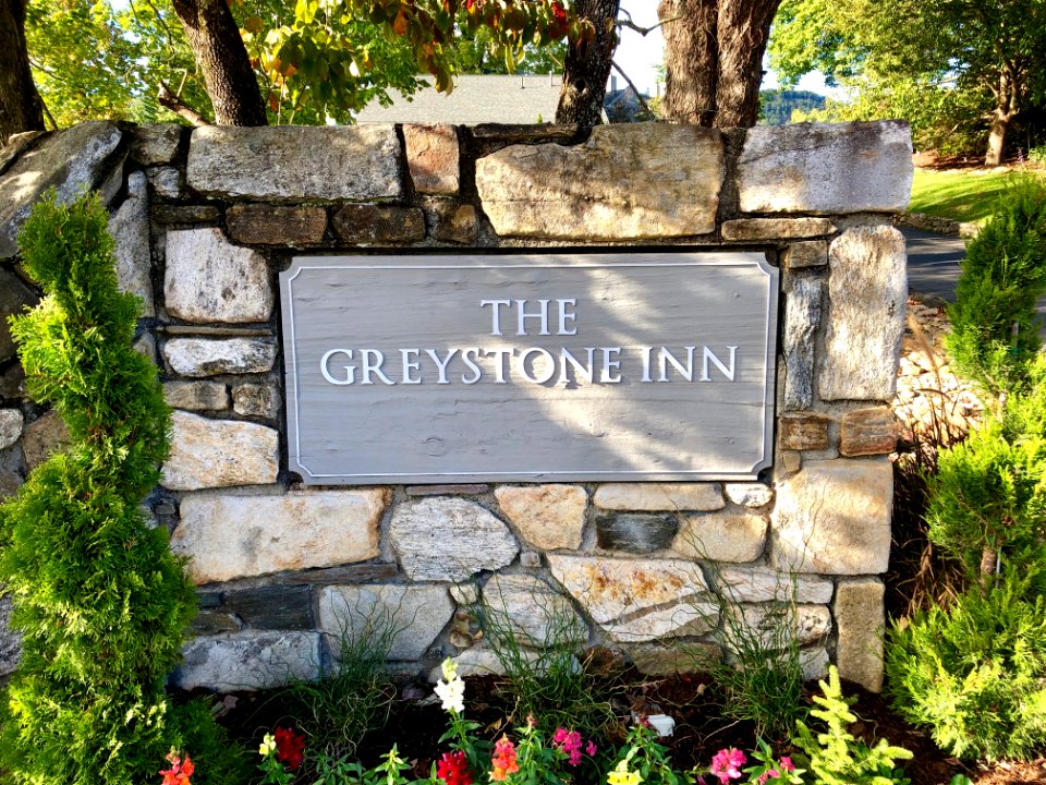 Sign, The Greystone Inn, Lake Toxaway, NC 