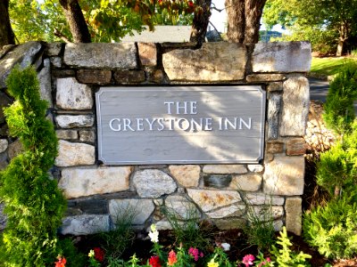 Sign, The Greystone Inn, Lake Toxaway, NC 