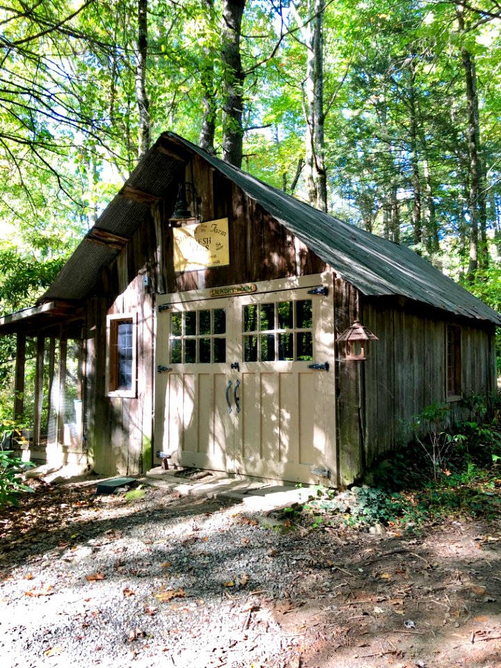 Outbuilding, E. M. Backus Lodge (Canaan Land), Lake Toxawa… 