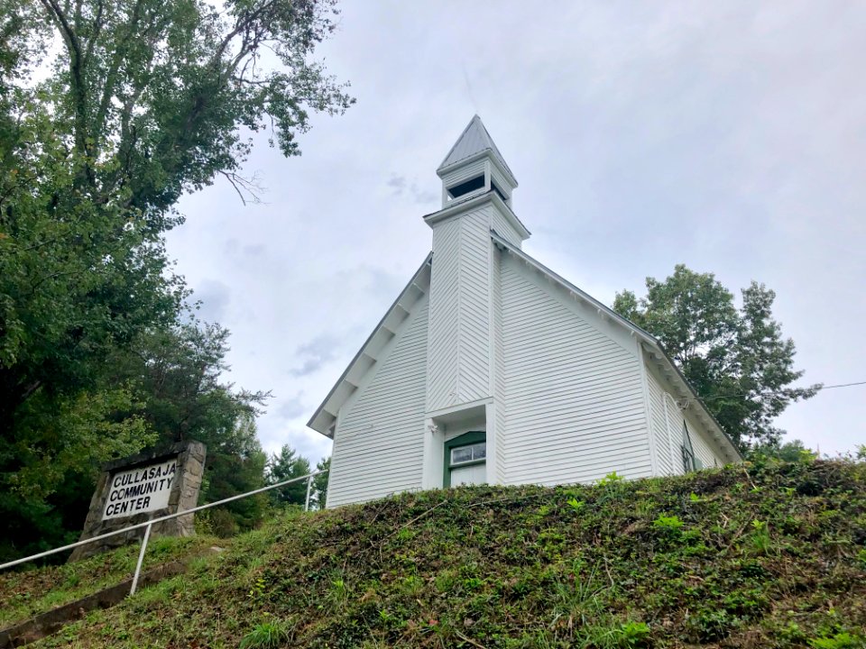 Old Salem Methodist Church (Cullasaja Community Center), C… 