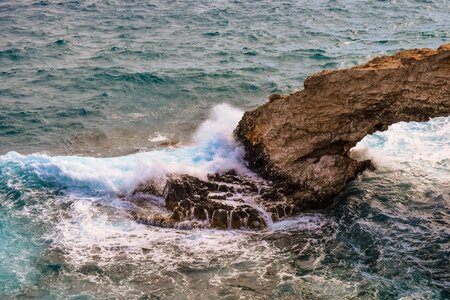 Foam spray nature photo