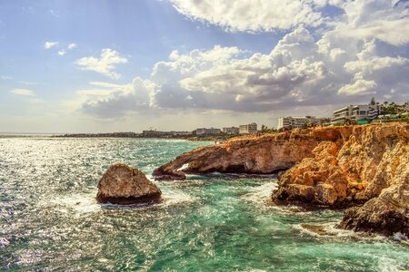 Panoramic landscape mediterranean