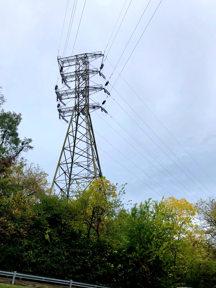 High-Voltage Power Transmission Tower, Botany Hills, Covin… 