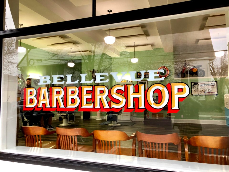 Bellevue Barber Shop Sign, Bellevue, KY 