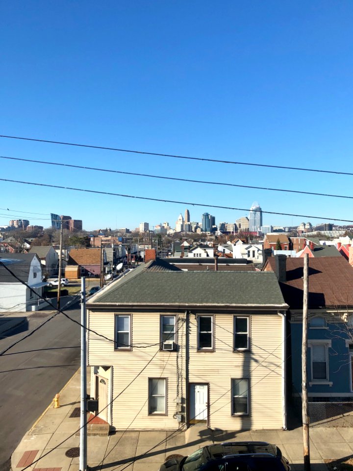 Cincinnati Skyline from Buena Vista, Newport, KY 
