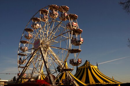 Folk festival fair carousel photo