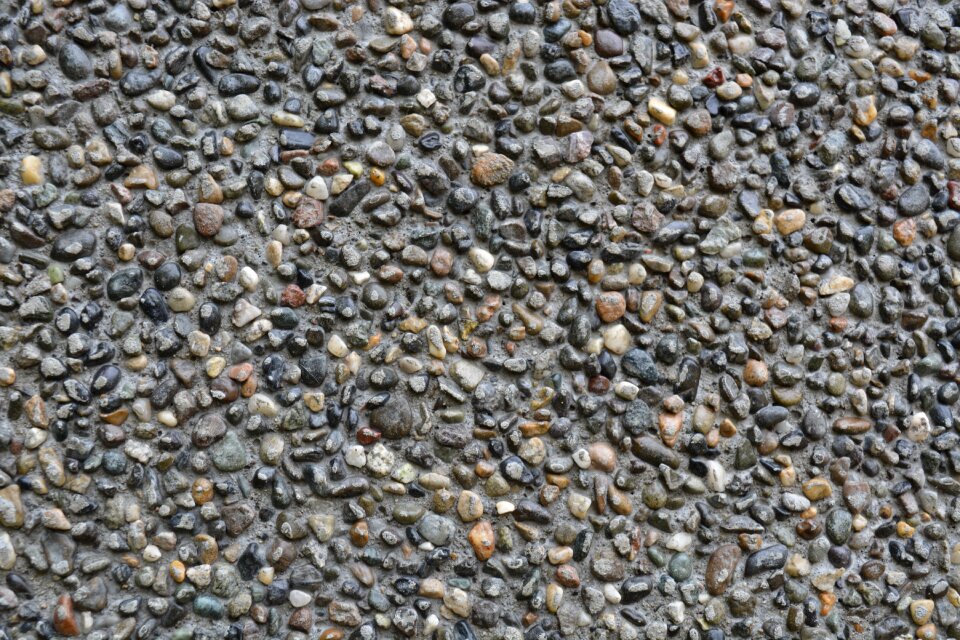 Rocks construction grey