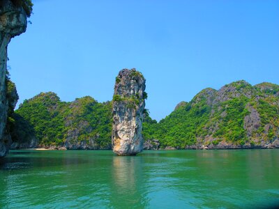 Rock ha long bay vietnam