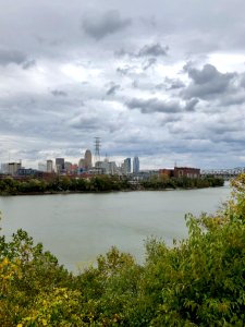 Downtown Cincinnati Skyline from Botany Hills, Covington, … 